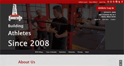 Desktop Screenshot of crossfitnaperville.com