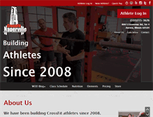 Tablet Screenshot of crossfitnaperville.com